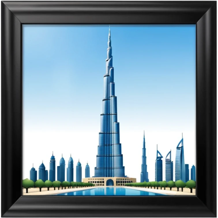 Burj khalifa emoji