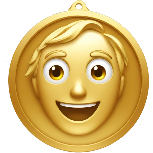 2st place gold medal emoji