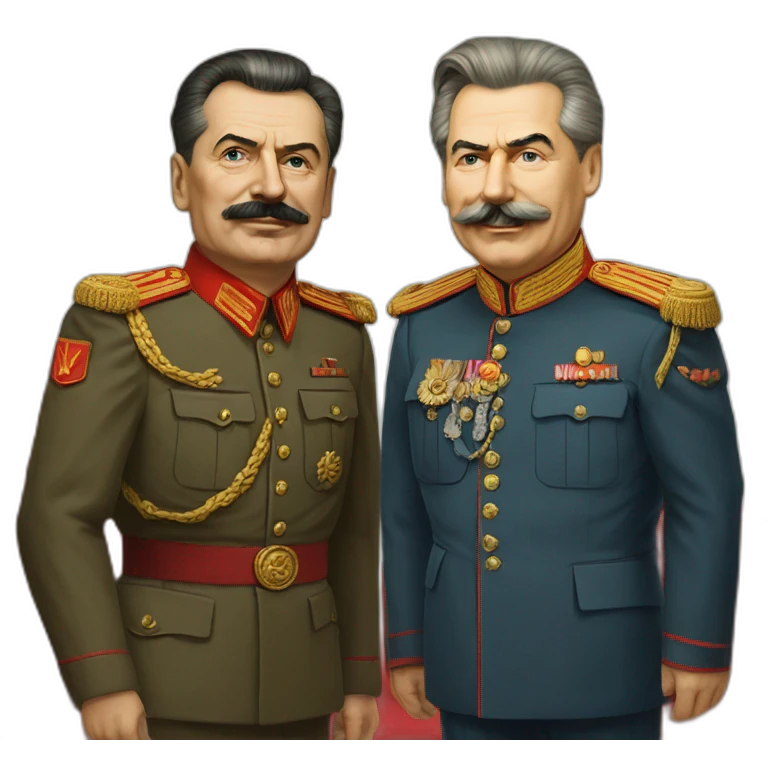 Stalin et Poutine emoji