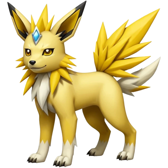 Manectric-Zeraora-Jolteon-Fakémon-hybrid-creature (full body)  emoji