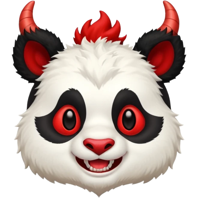 devil panda emoji