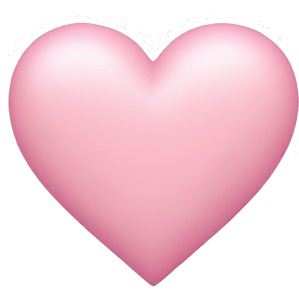 Pastel heart  emoji