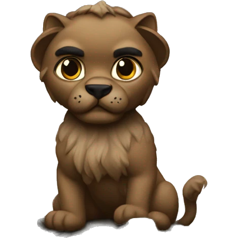 Pantera on mountain  emoji