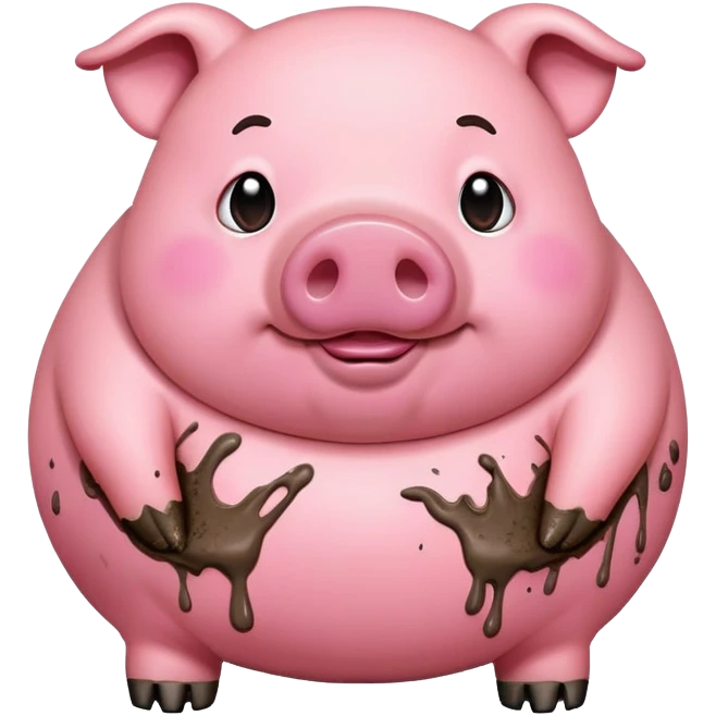 fat pig emoji