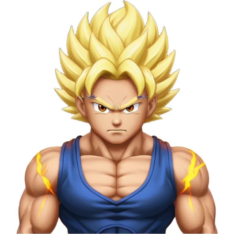 Black super saiyan emoji