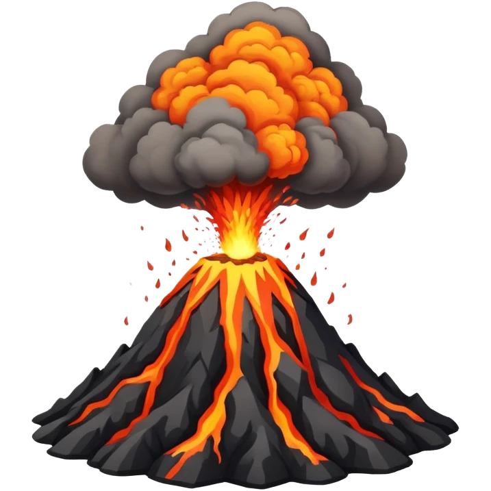 Volcano  emoji