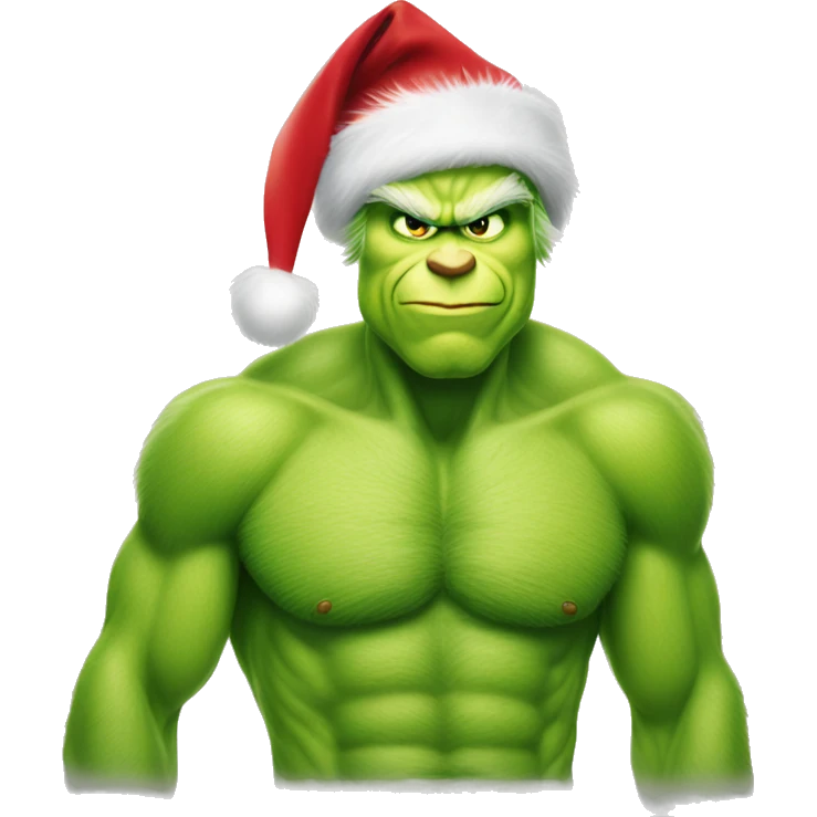 henry cavill as grinch emoji