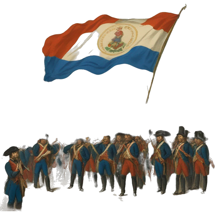 Drapeau commune paris 1871 emoji