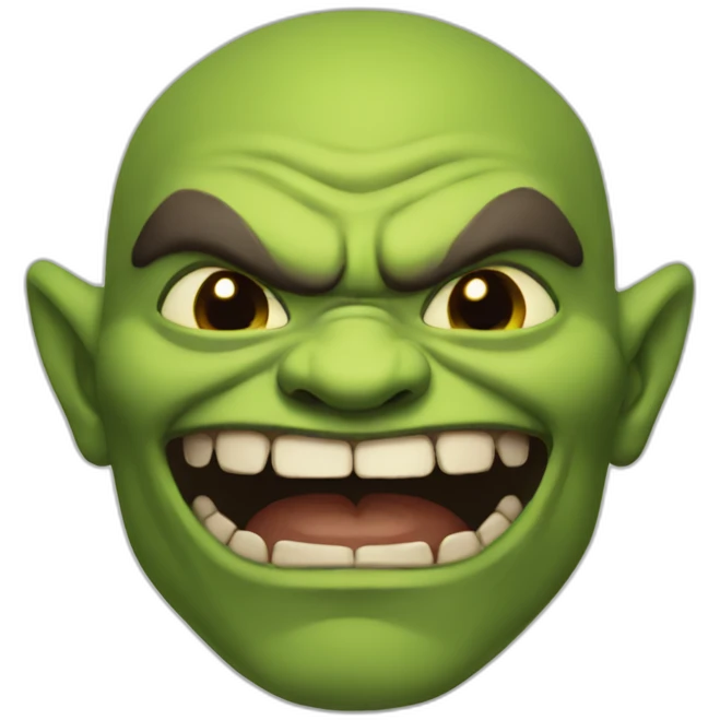 orc smile emoji