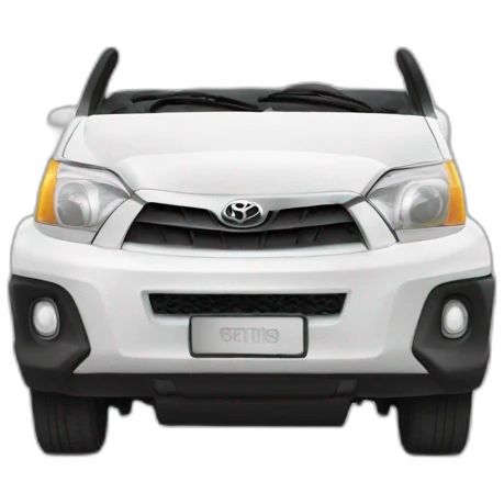 Toyota terios blanco emoji