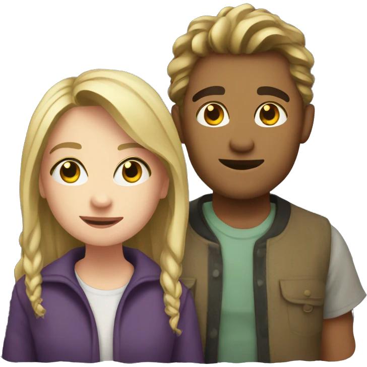 Allie and Noah  emoji