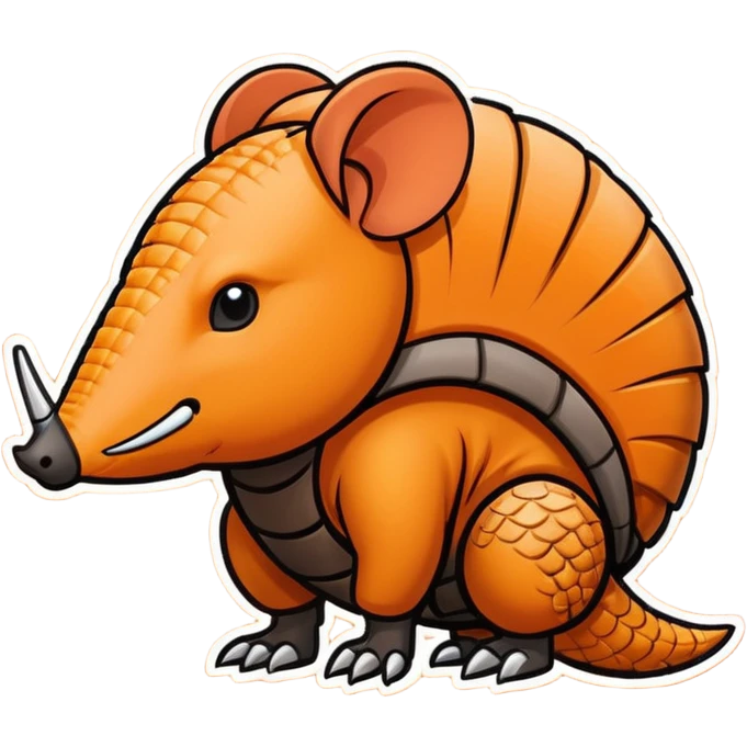armadillos mean team logo  emoji