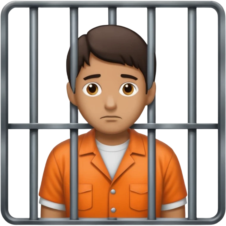 PERSONA TRAS LAS REJAS emoji