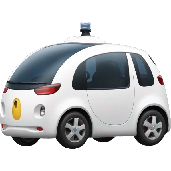 self driving car emoji
