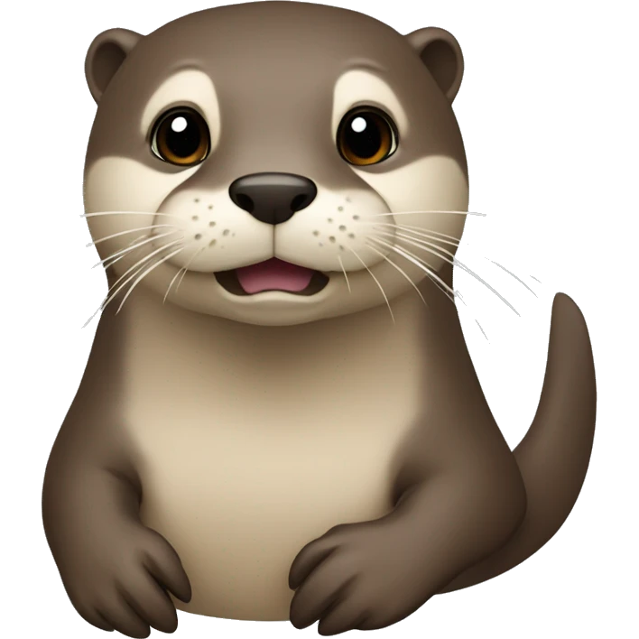 otter with a topha emoji