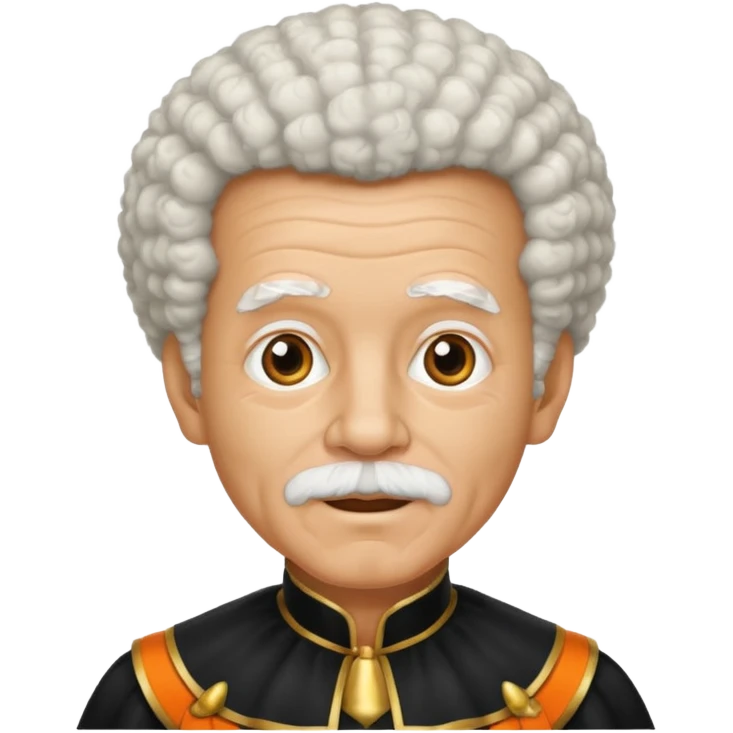 afro halloween white grandpa emoji