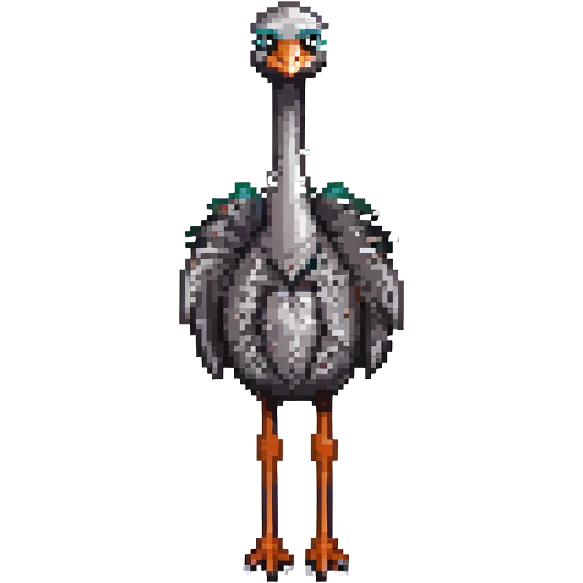 ostrich emoji