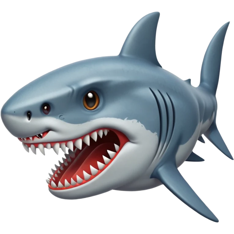 shark dinosaur emoji