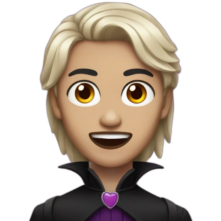 bisexual vampire emoji
