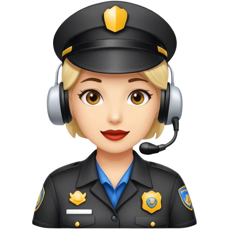 A female dispatcher  emoji