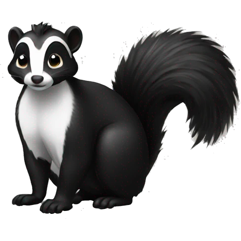 Skunk emoji