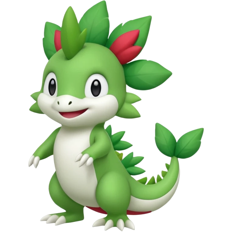  Fey Toony Sprigatito-Grovyle-Shaymin-fusion-hybrid emoji