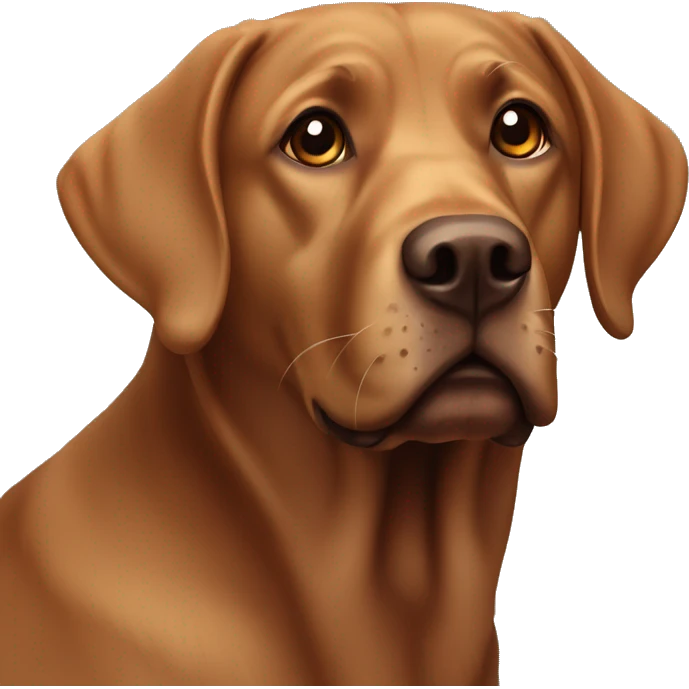 brown labrador dog emoji