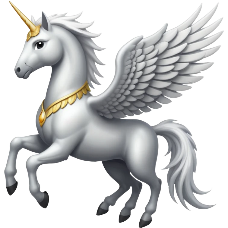 Pegaso imponente emoji