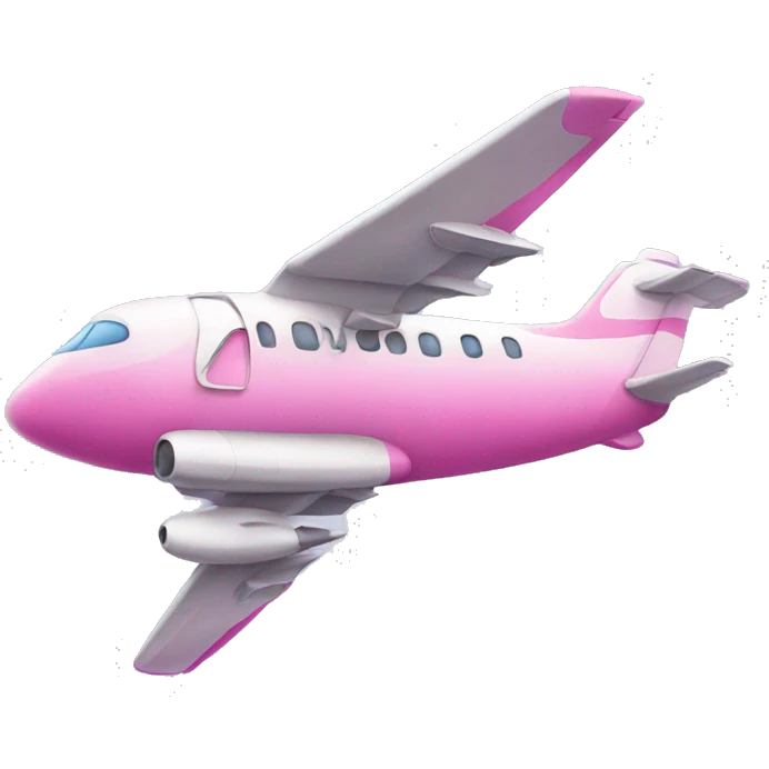 Girly Plane  emoji