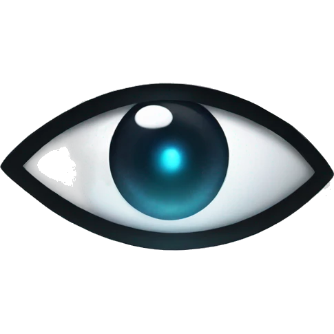 Eye laser emoji