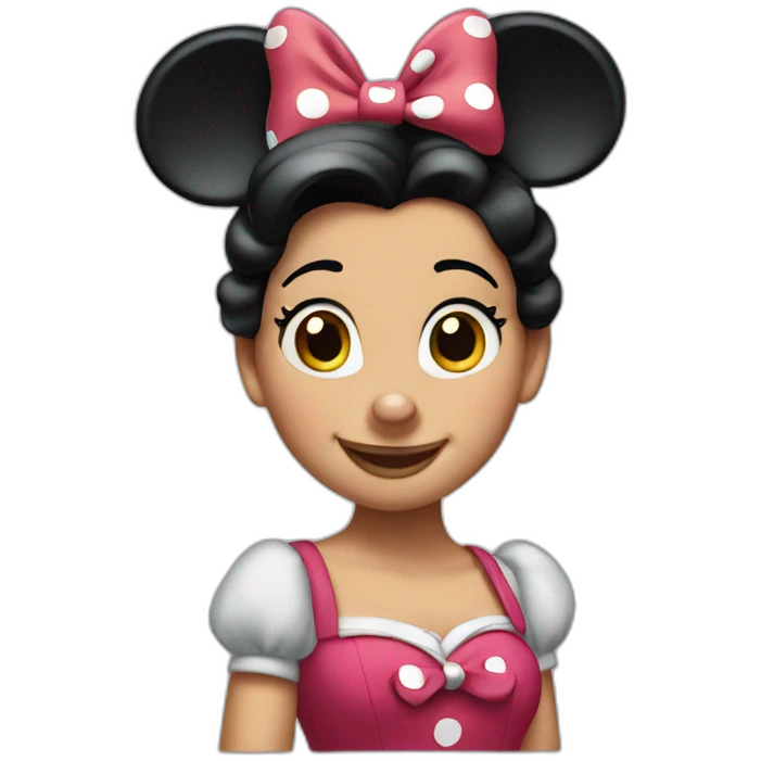 Minnie mouse emoji