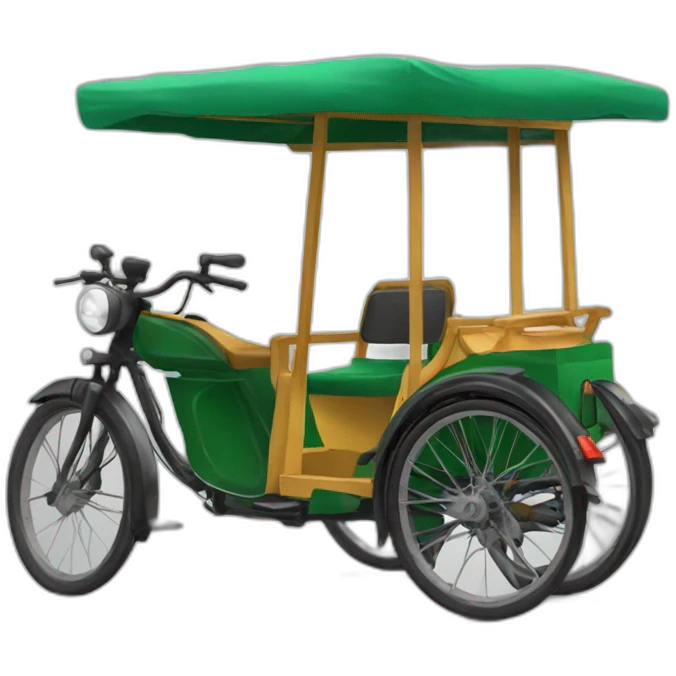 Bangladeshi rickshaw emoji