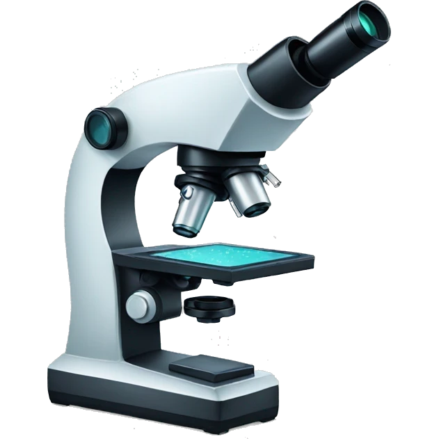 friendly microscope emoji