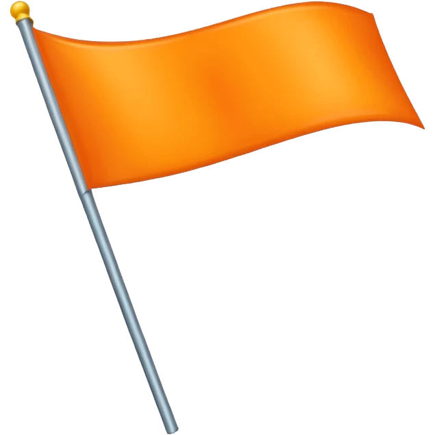 Make emoji use orange flag and 🪯 this emoji emoji