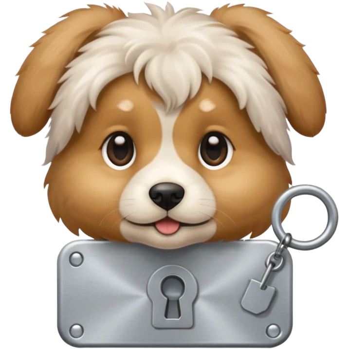Data, puppy face lock, server emoji