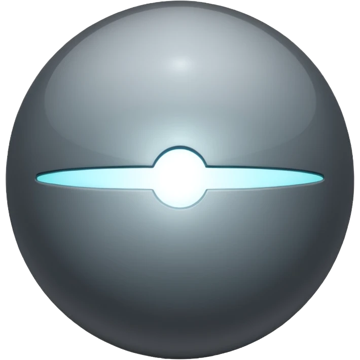 Ein grau leuchtendes A emoji