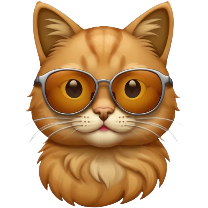 Cat wearing sunglasses emoji