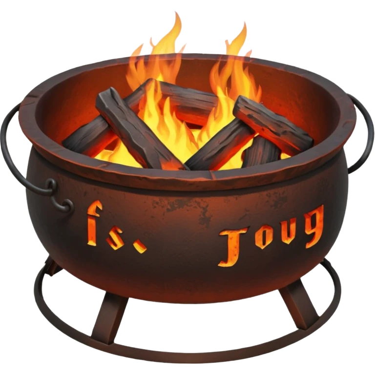 Forge Fire Pit in blacksmith item emoji