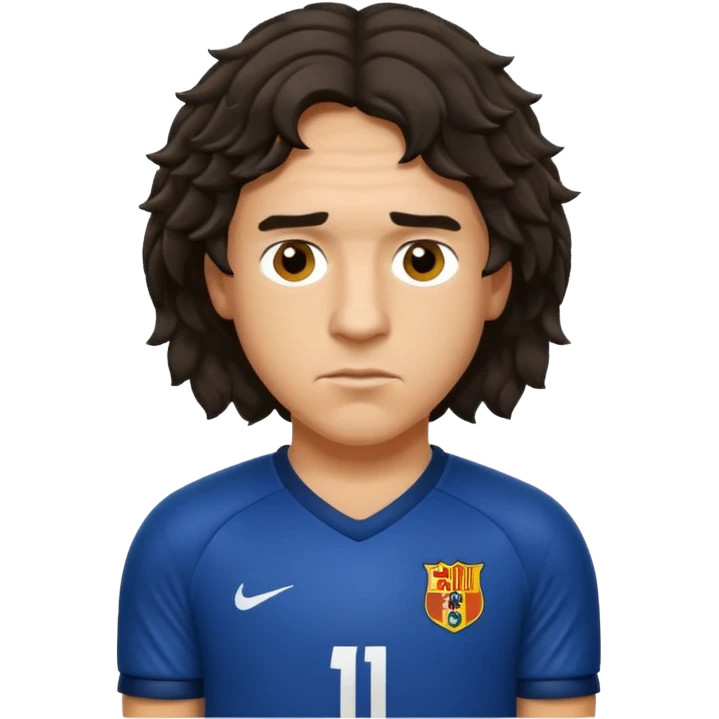 Puyol football player emoji