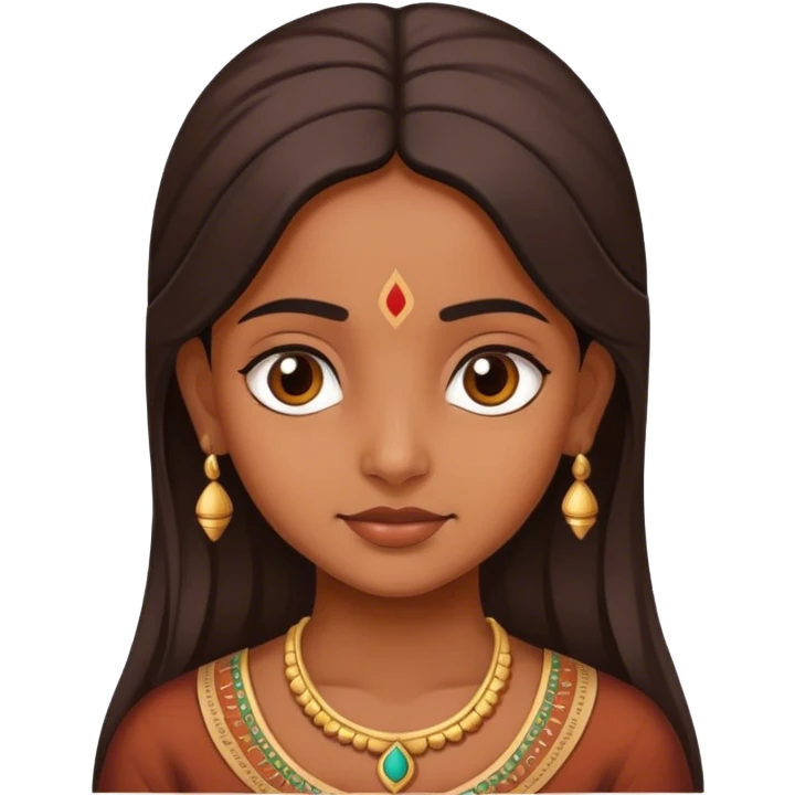 Indian girl emoji