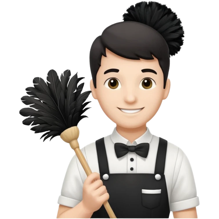 male maid emoji