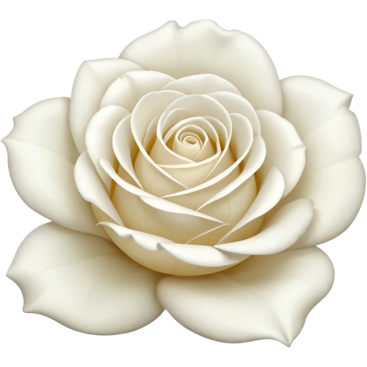 White rose emoji