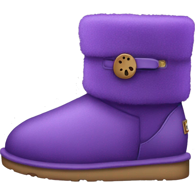 Purple Ugg emoji