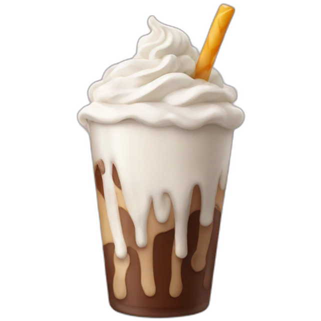 awefull milkshake emoji