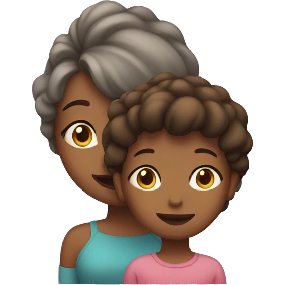 Mama a girl behind you emoji