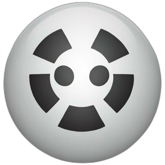 Radiation emoji