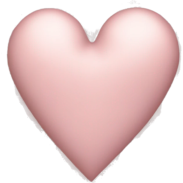 Light pink plaid Burberry heart emoji
