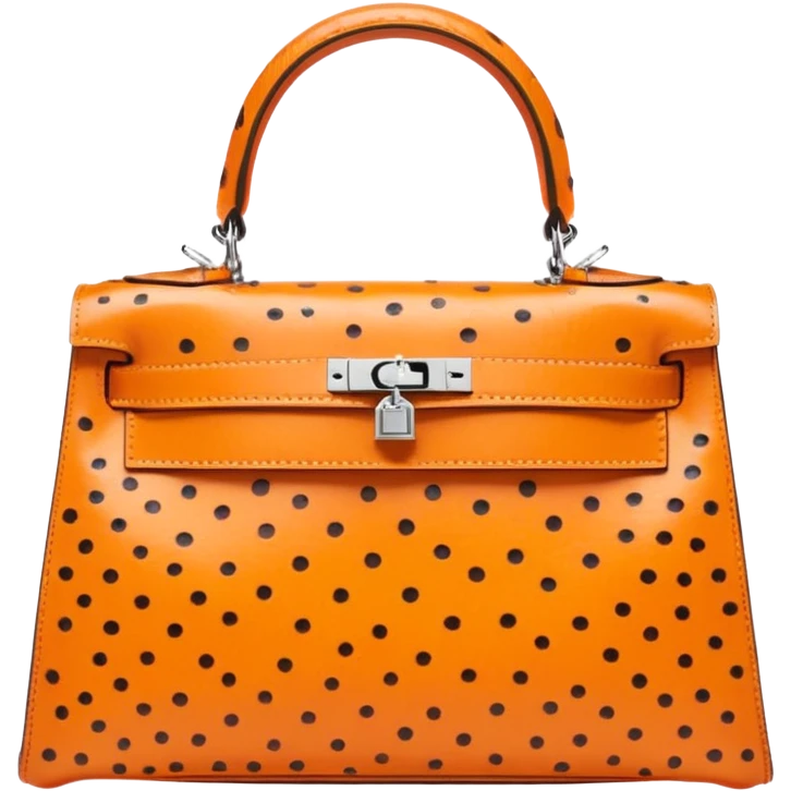 hermes kelly sellier ostrich palladium hardware emoji