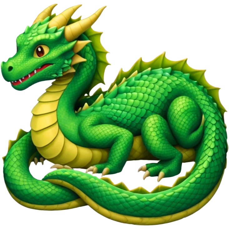 Sleeping DRAGON emoji