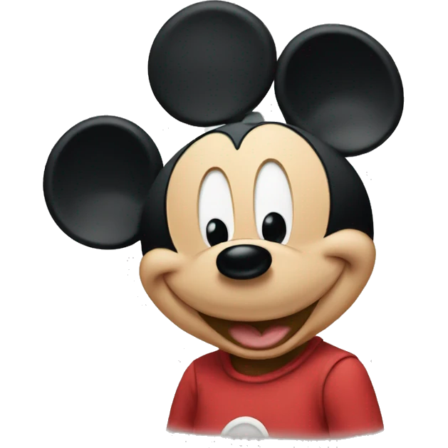 Mickey Mouse emoji